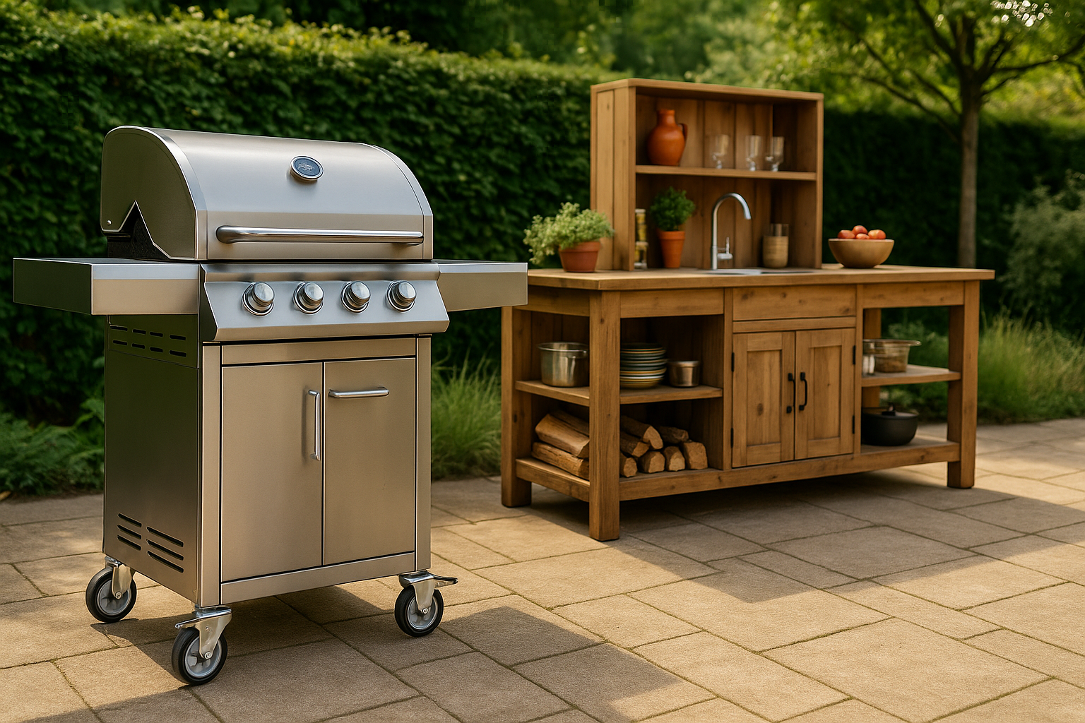 Grill- und BBQ-Räder