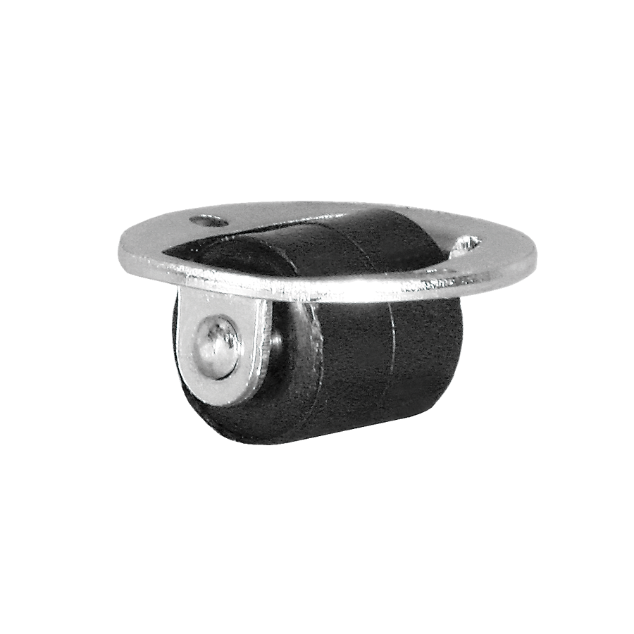 Ø 13 mm, Kastenbockrolle mit harter Lauffläche