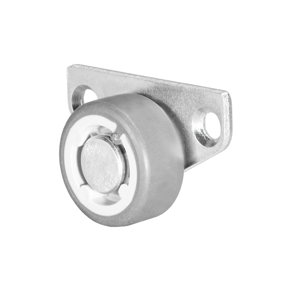 Ø 30 mm, Sonderkonstruktion Kastenbockrolle mit weicher Lauffläche