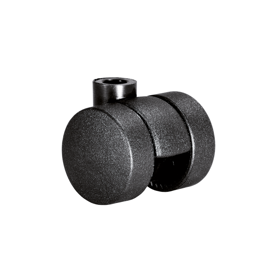 Doppelrolle Ø 35 mm mit harter Lauffläche