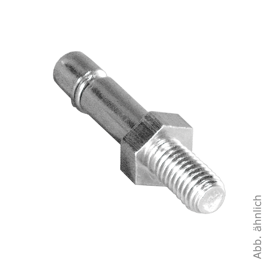 Gewindestift M8x15 mm nur für Bohrung Ø 10 mm RASTER