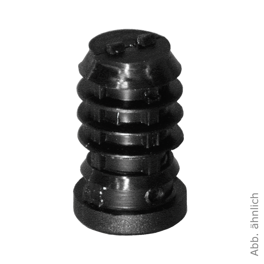 Rundrohrhülse Ø 25 mm für Stift Ø 8 mm