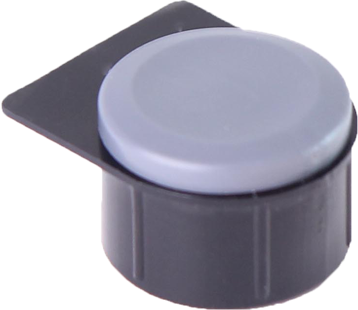 Stollengleiter, Bauhöhe 5 mm, mit Fahne