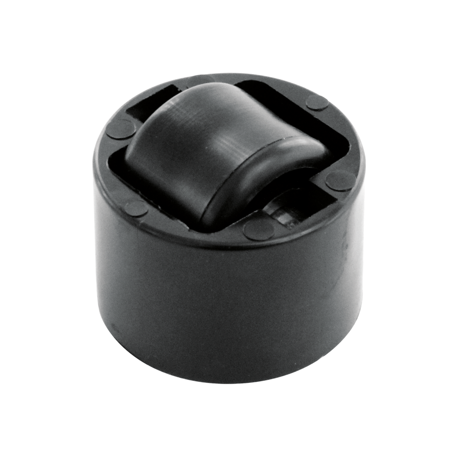 Stollenrolle mit harter Lauffläche, Rad Ø 25 mm