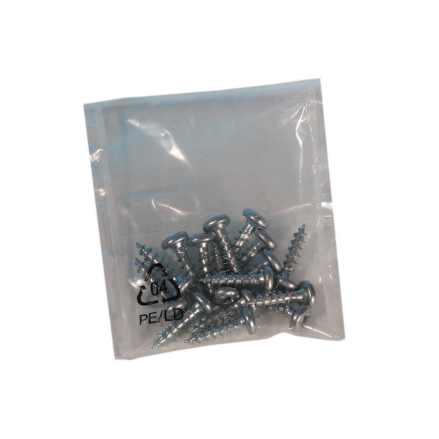Schraubenbeutel mit 16 Stück PAN-HEAD 4,5x17 mm verzinkt
