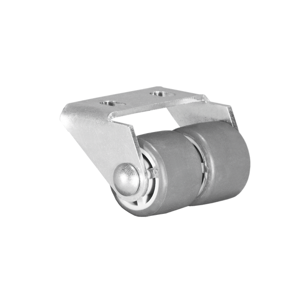 Produktbild von Parkett-Bockrolle 38x18 Mm – Mit GL-KS-Rad, Weiche Lauffläche, Für Möbel, Maschinen & Transportgeräte, Schont Empfindliche Böden