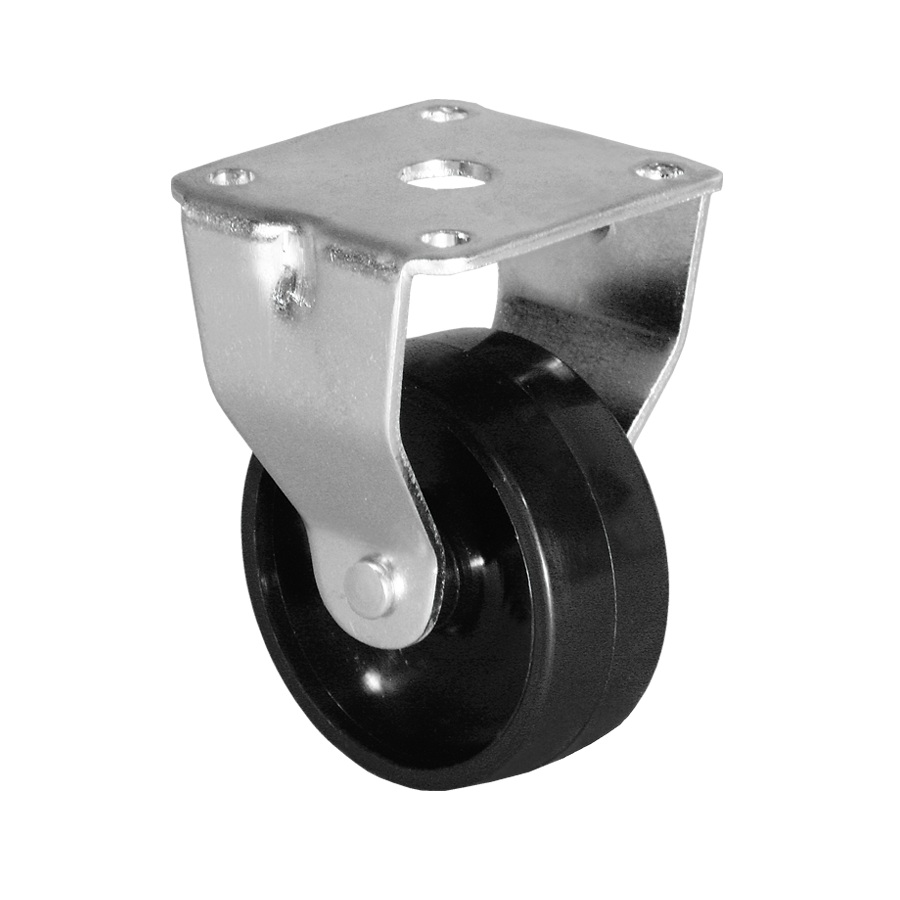 Ø 50 mm, Kastenbockrolle mit harter Lauffläche