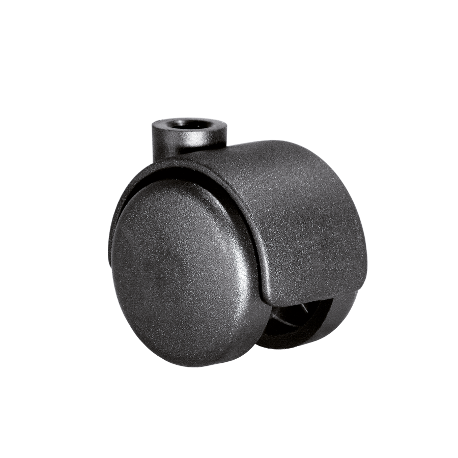 Doppelrolle Ø 40 mm mit harter Lauffläche