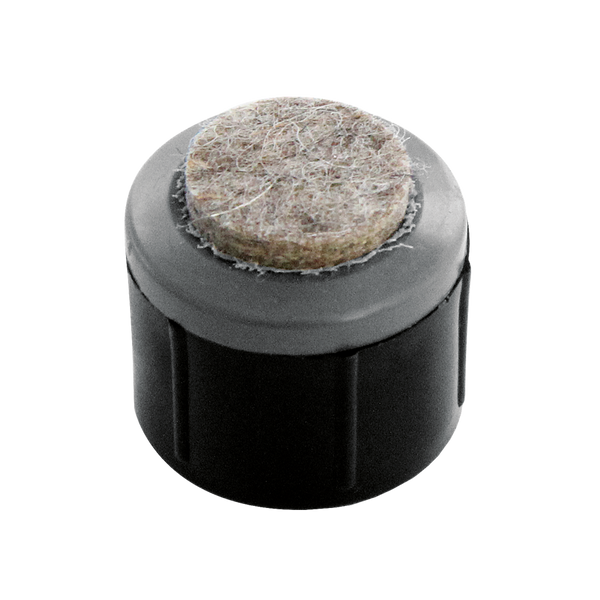 Stollengleiter Ø 25 mm mit aufgeschweißter Filzauflage