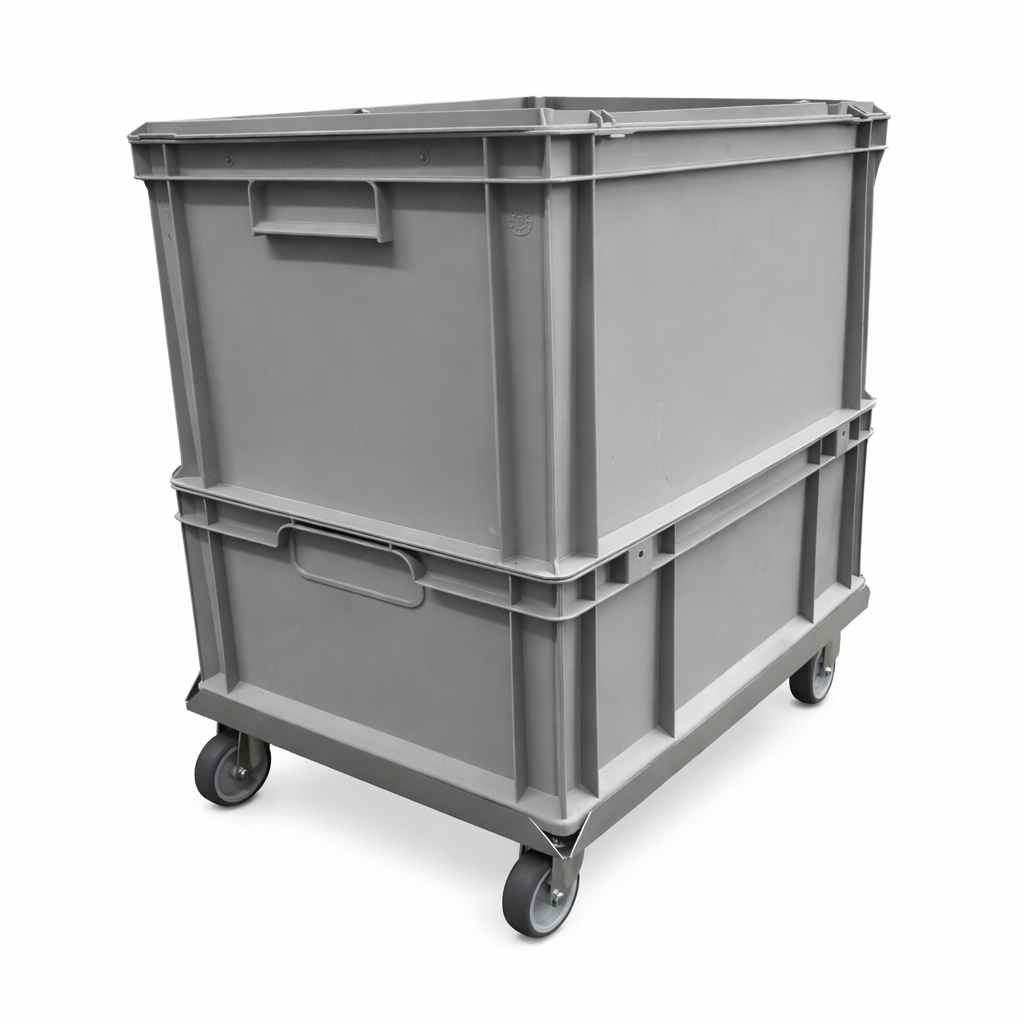 Euroboxen-Rollwagen 600x400 mm