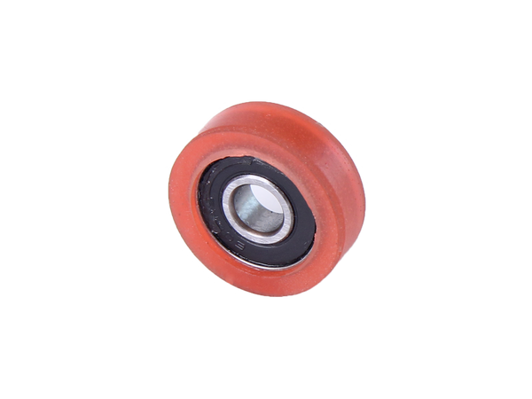 Kugellager Ø28x10xØ8mm flache, weiche Lauffläche